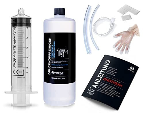 CLEANING KIT NOZZLES BROTHER OCTOPUS 1000 ML PRESSURE HEAD Medical device no