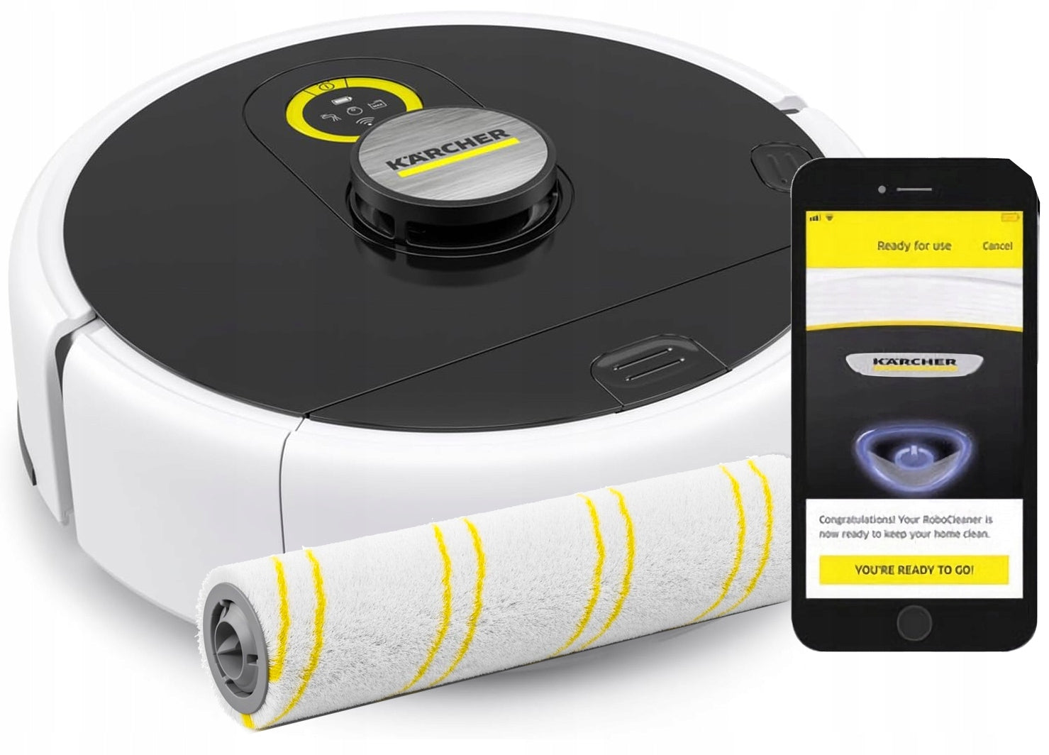 CLEANING ROBOT KARCHER RCF 3 MOPPING FUNCTION CREATING LIDAR MAP