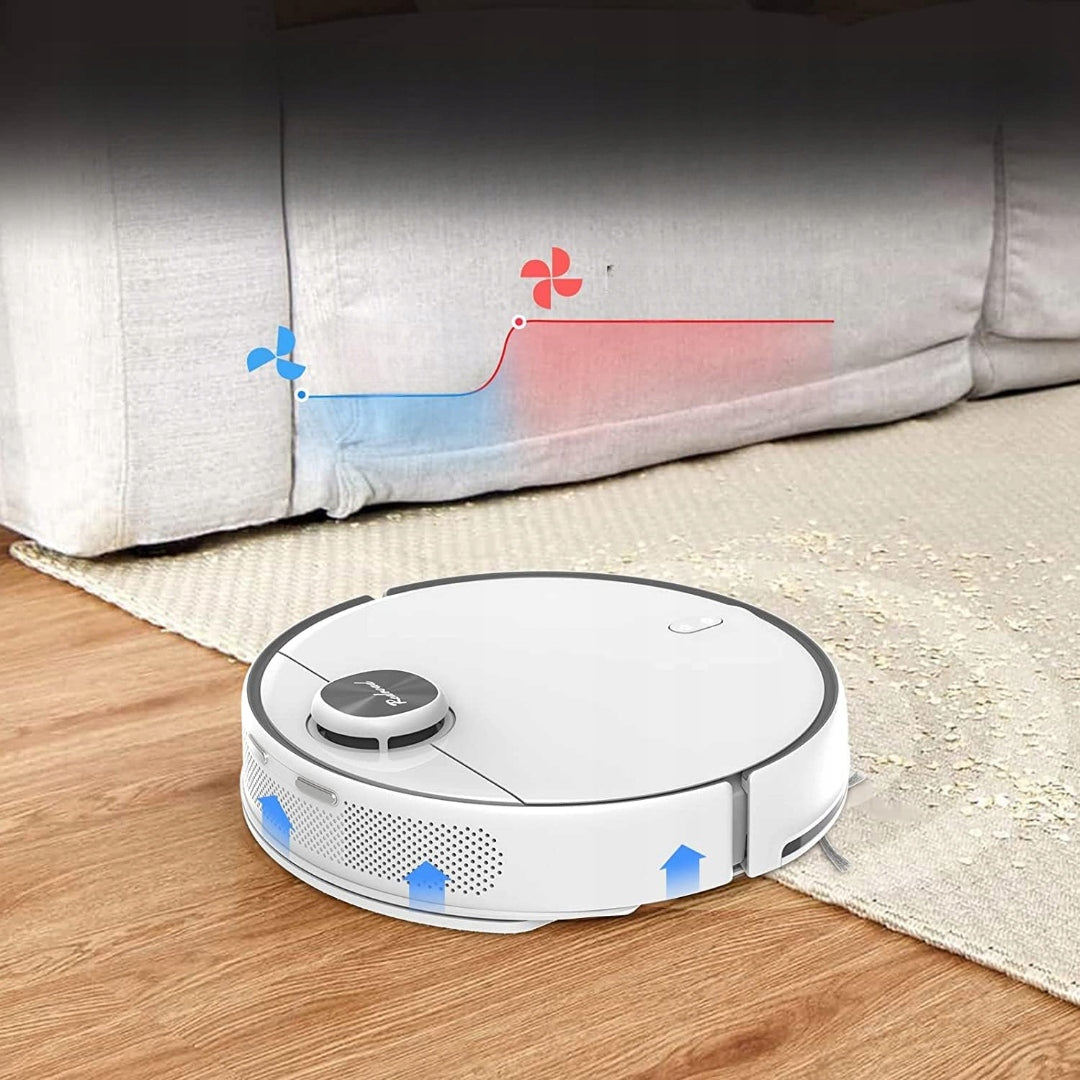 CLEANING ROBOT REDROAD G10 MOPPING VACUUM CLEANER WITH STATION 5200 MAH 2800 PA Packaging status original