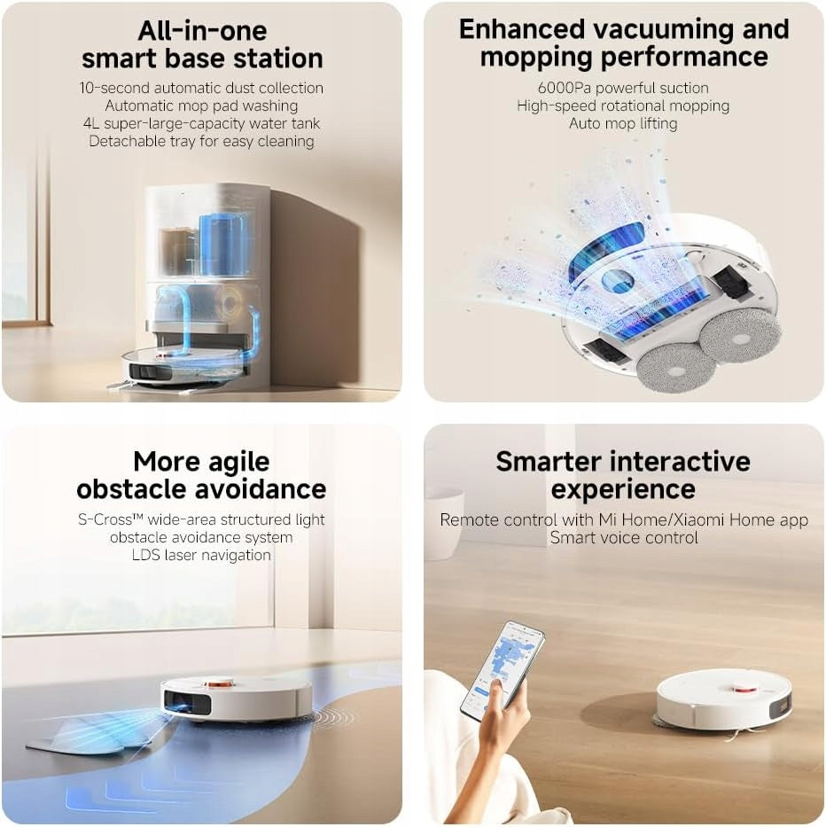 CLEANING ROBOT X20+ EU VACUUM CLEANER AUTOMATIC MAPPING LDS Brand no brand