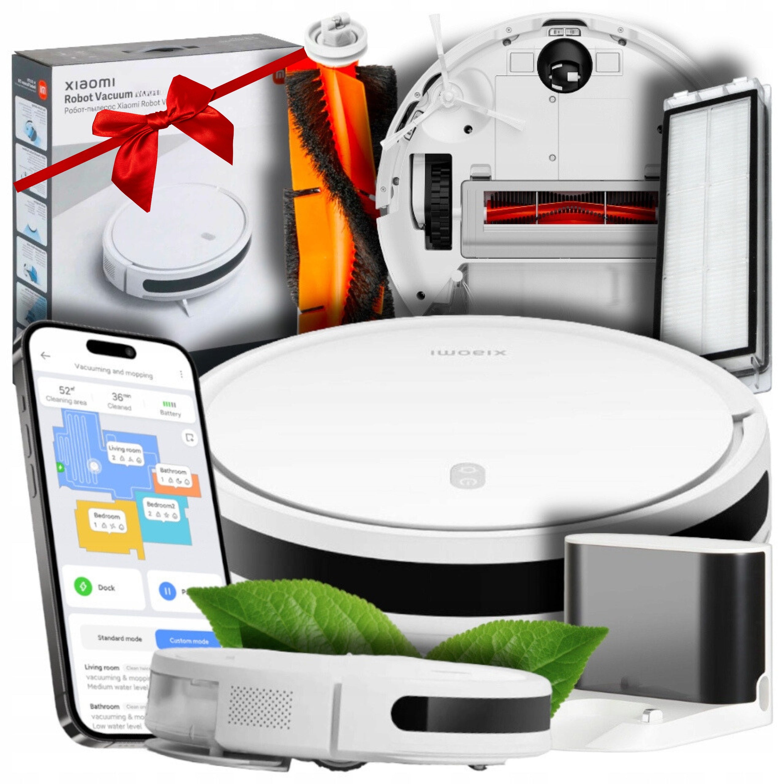 CLEANING ROBOT XIAOMI MI VACUUM MOP VACUUM CLEANER MOPPING GIFT FOR HOME