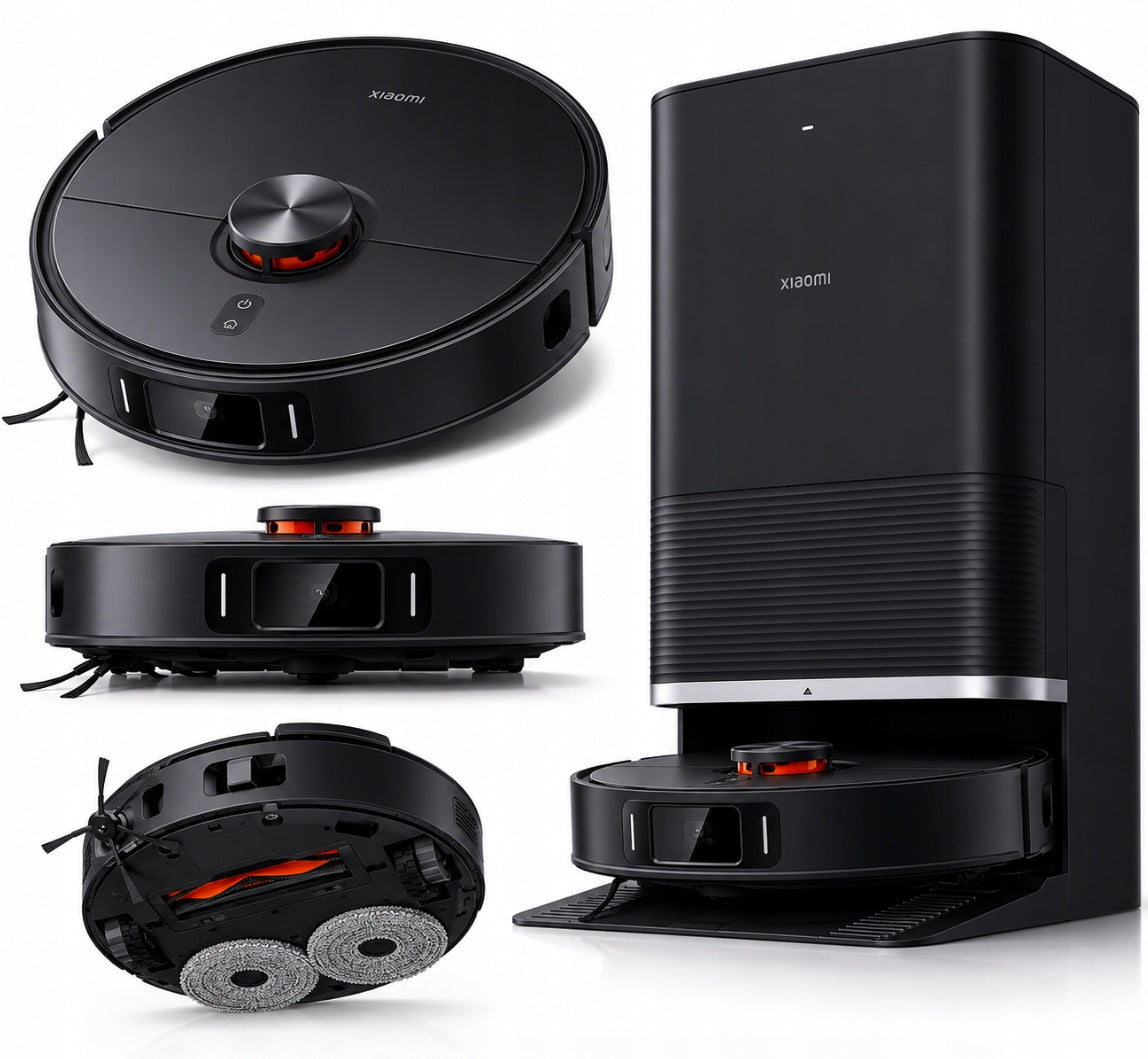 CLEANING ROBOT XIAOMI X20 MAX 8000PA STATION 4IN1 WIFI BLACK