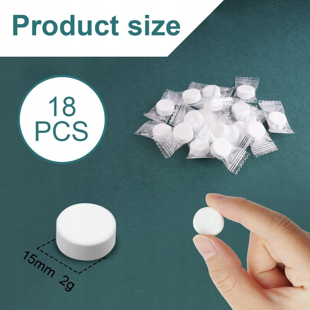 CLEANING TABLETS FOR COFFEE MACHINE HYGIENE AND LONGEVITY OF THE MACHINE Packaging status original