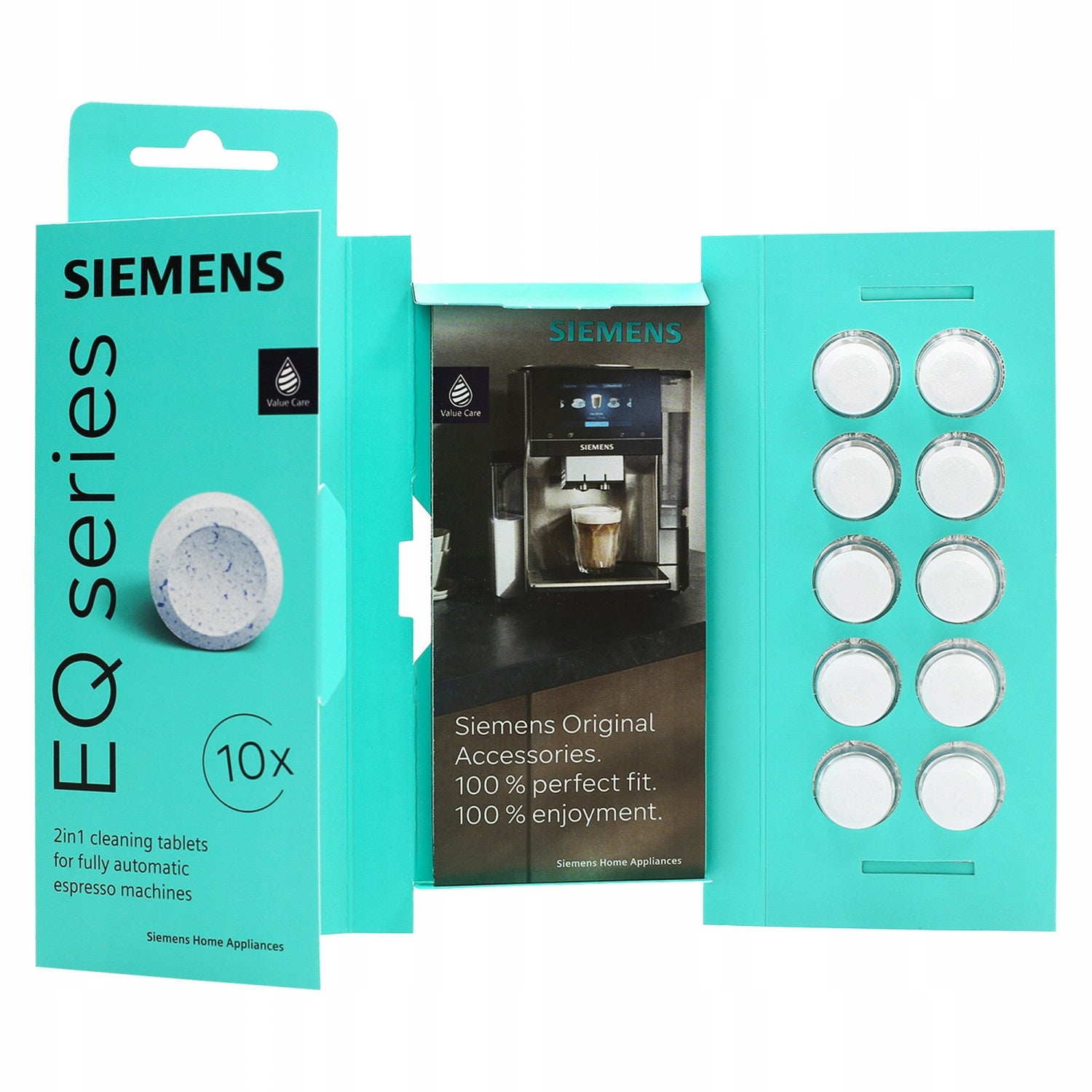 CLEANING TABLETS SIEMENS EQ.6 plus s100 20 pcs Brand Siemens