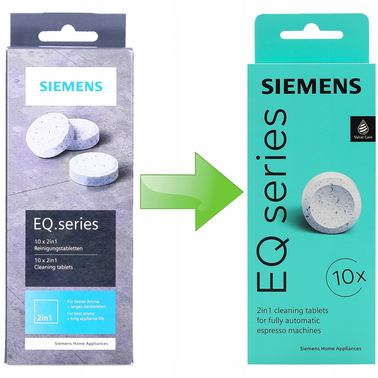 CLEANING TABLETS SIEMENS EQ.6 plus s100 20 pcs Manufacturer code TZ80001N