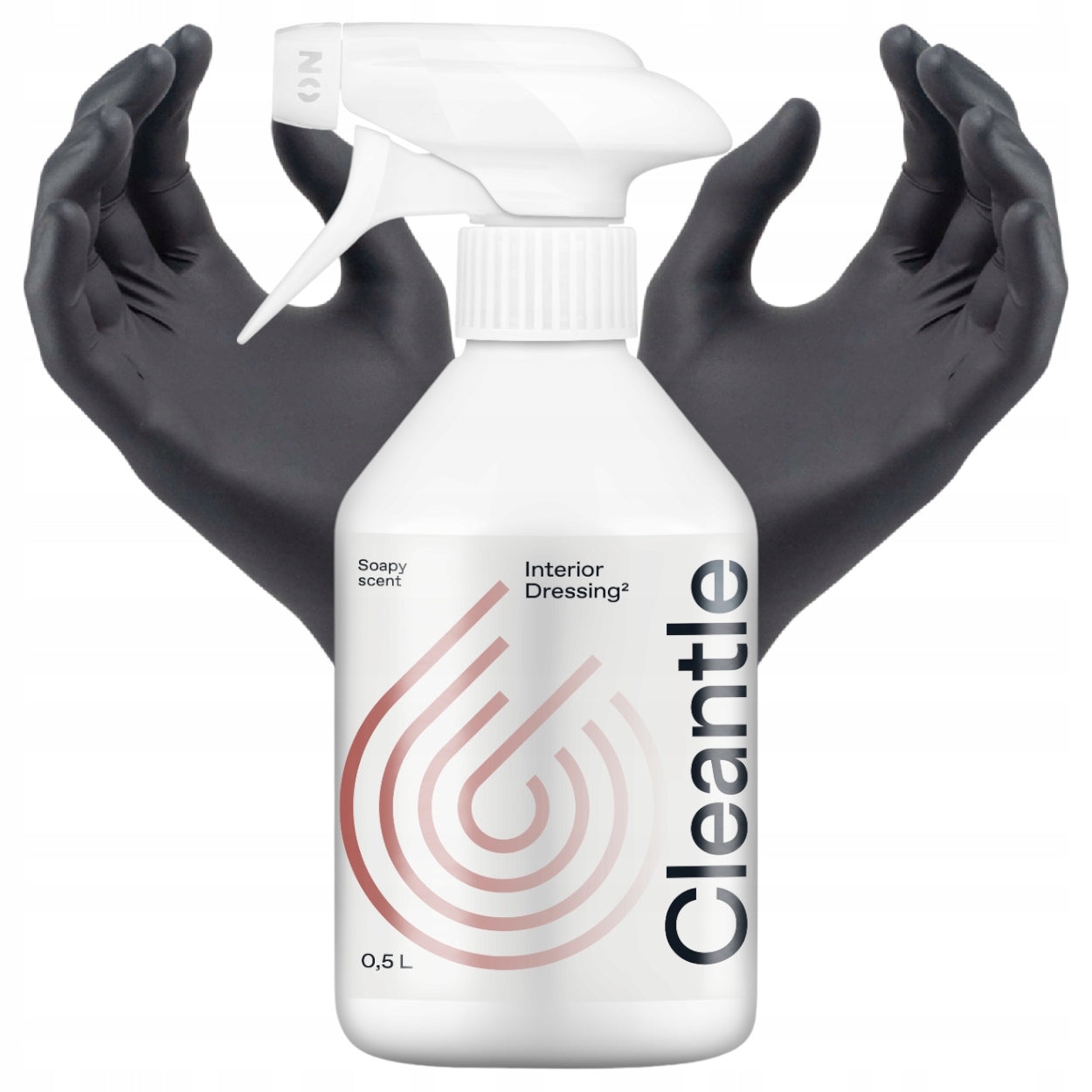 CLEANTLE INTERIOR DRESSING 500ml FOR THE INTERIOR OF THE COCKPIT PLASTIC CAR SET