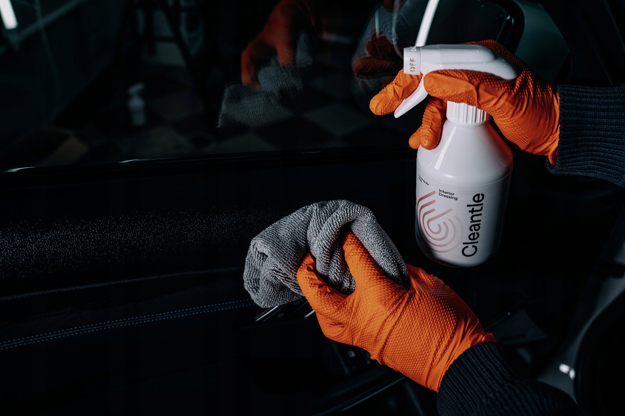 CLEANTLE Interior Dressing 5L For Cockpit Plastics Protects Darkening Packaging status original