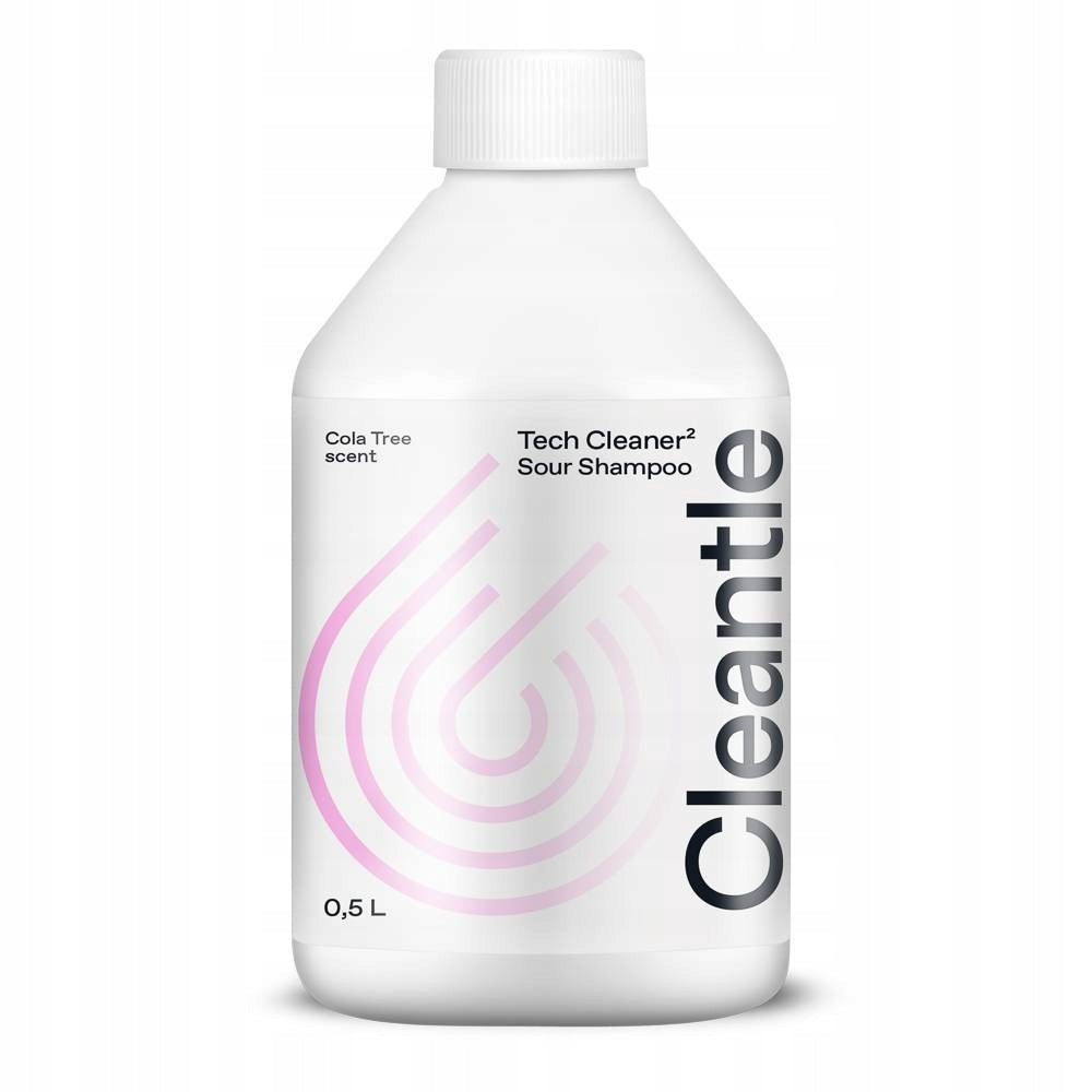 CLEANTLE _ TECH CLEANER? _ ACID SHAMPOO WITHOUT DANGEROUS ACIDS 0,5L
