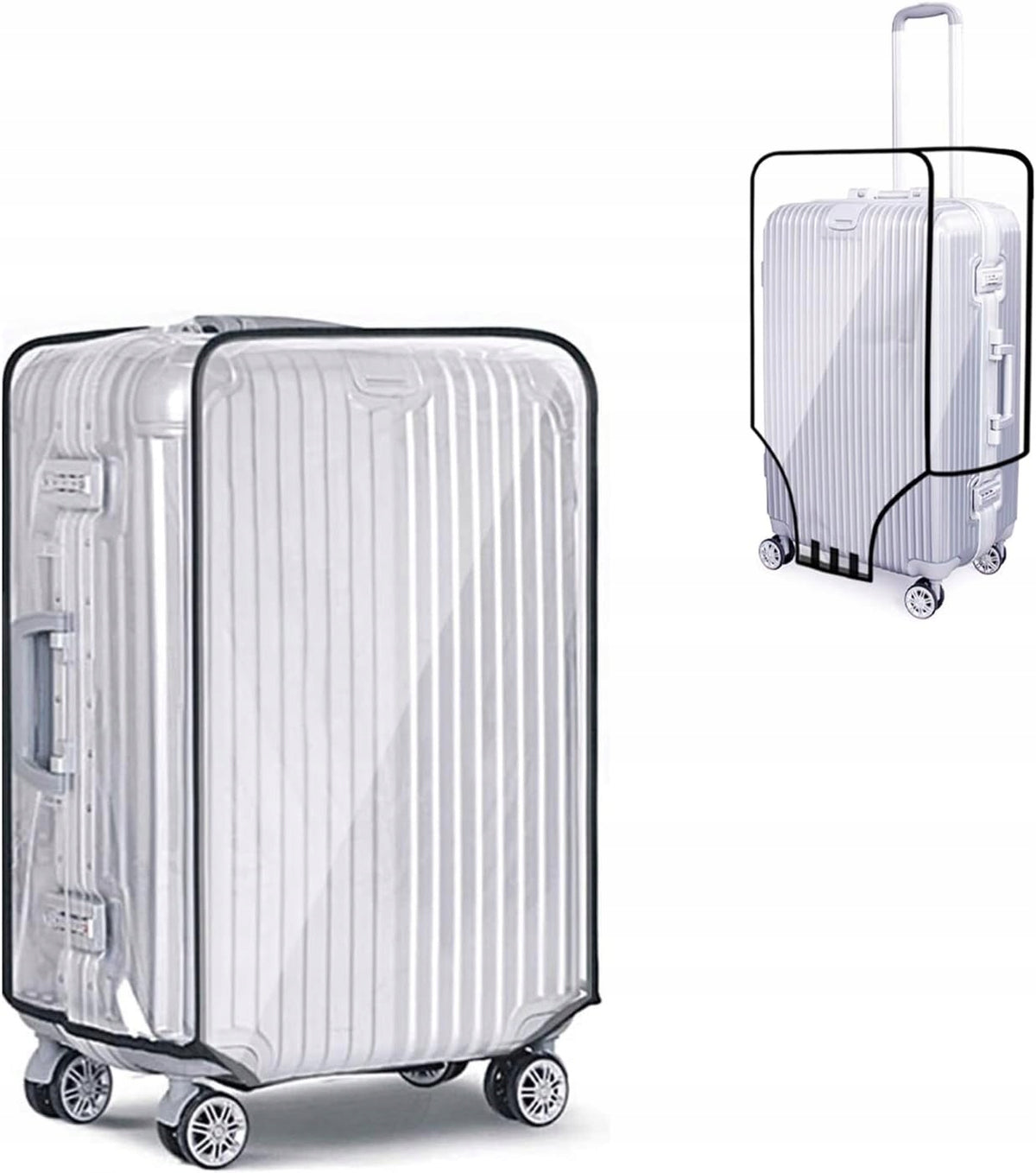 CLEAR CASE COVER SCRATCH RESISTANT LUGGAGE