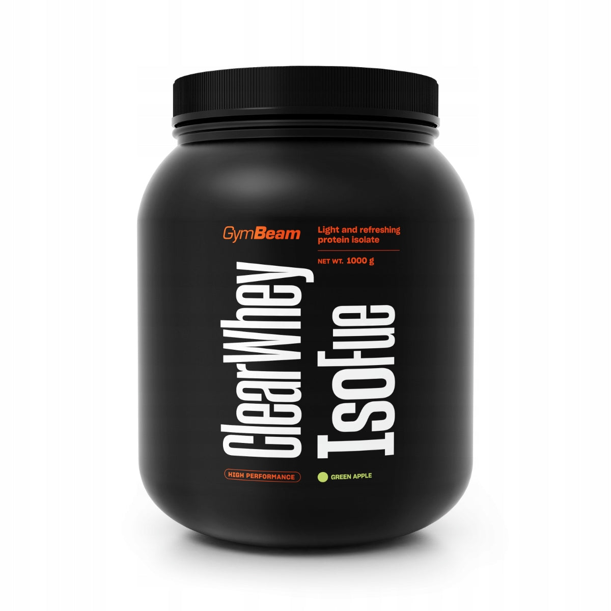 CLEAR WHEY ISOFUE WHEY ISOLATE CONDITIONER - GymBeam 1kg apple