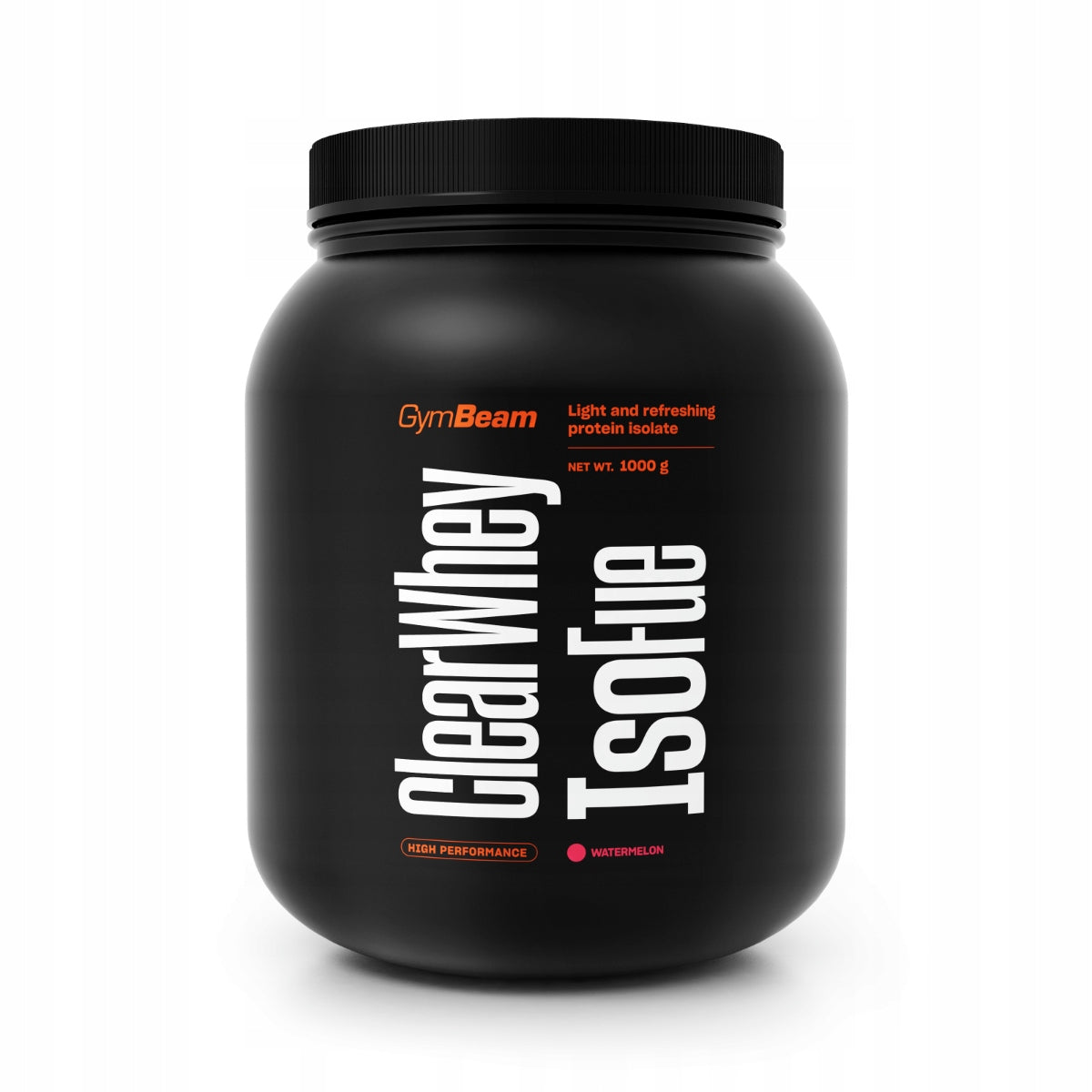 CLEAR WHEY ISOFUE WHEY ISOLATE CONDITIONER - GymBeam 1kg watermelon