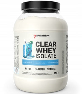 CLEAR WHEY ISOLATE 900g 7NUTRITION BERRY ICE CANDY REFRESHING PROTEIN
