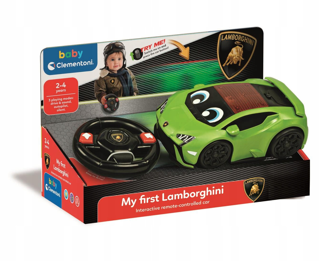 CLEMENTONI LAMBORGHINI my first car controlled Brand Clementoni