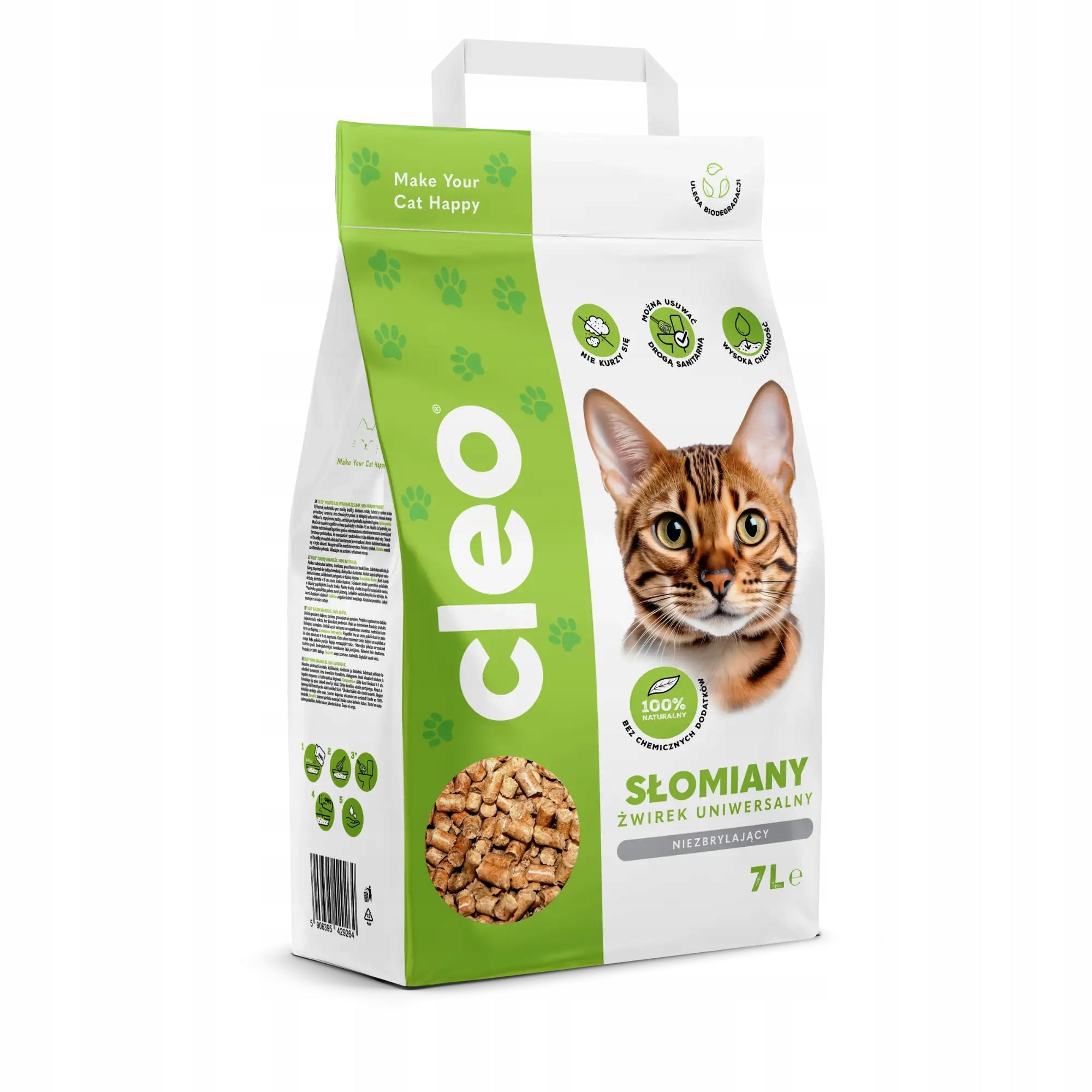 CLEO - 7L straw litter