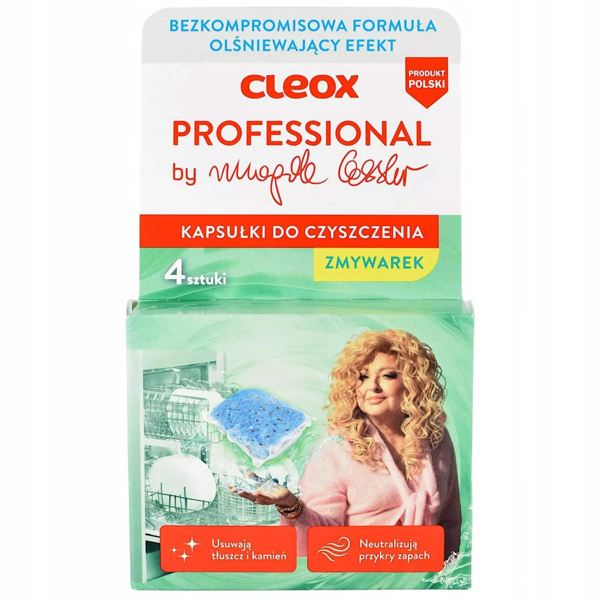 CLEOX PROFESSIONAL Dishwasher Cleaning Capsules BY MAGDA GESSLER 4x 20g