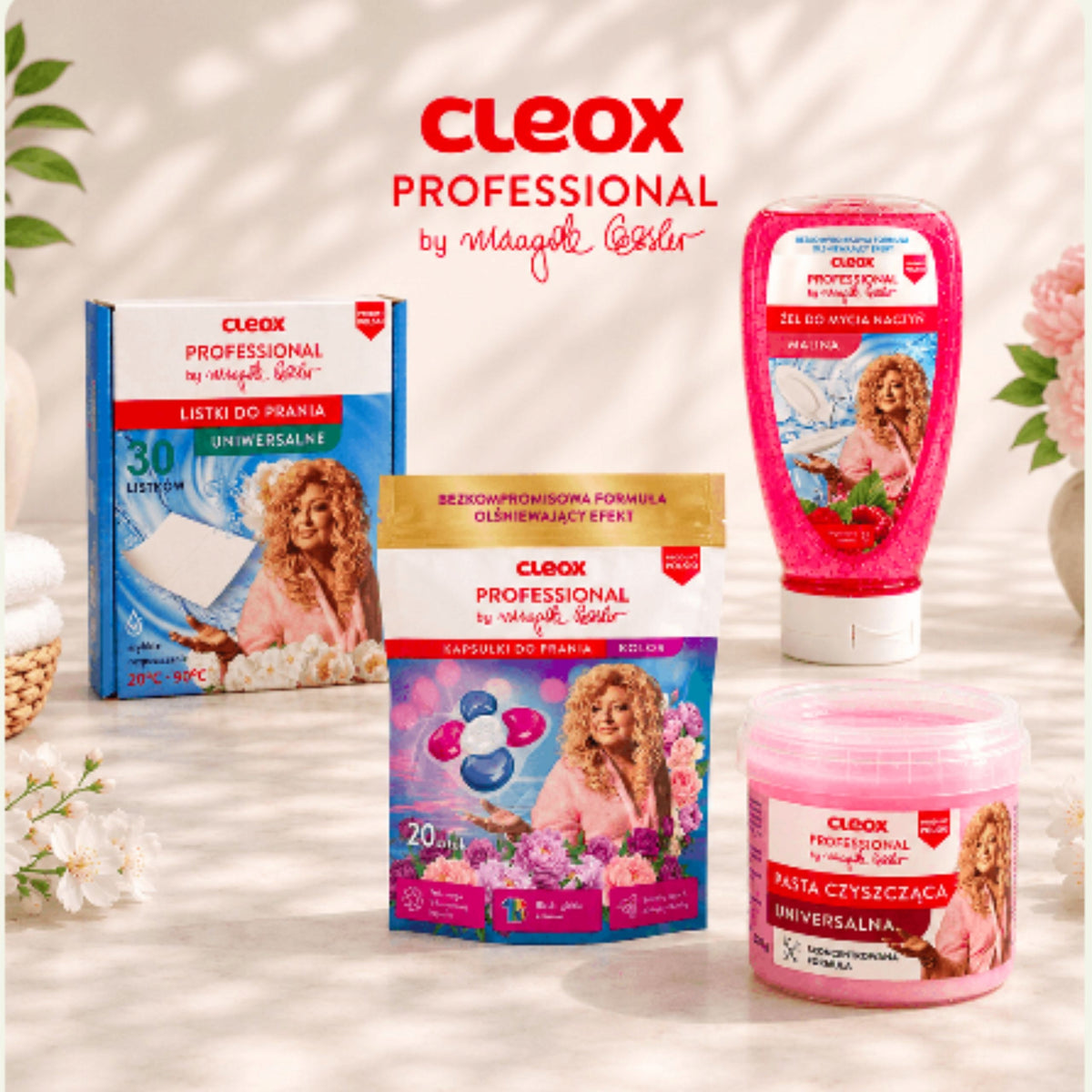 CLEOX PROFESSIONAL Dishwashing Gel MINT BY MAGDA GESSLER 500ml Manufacturer code 5902230523906