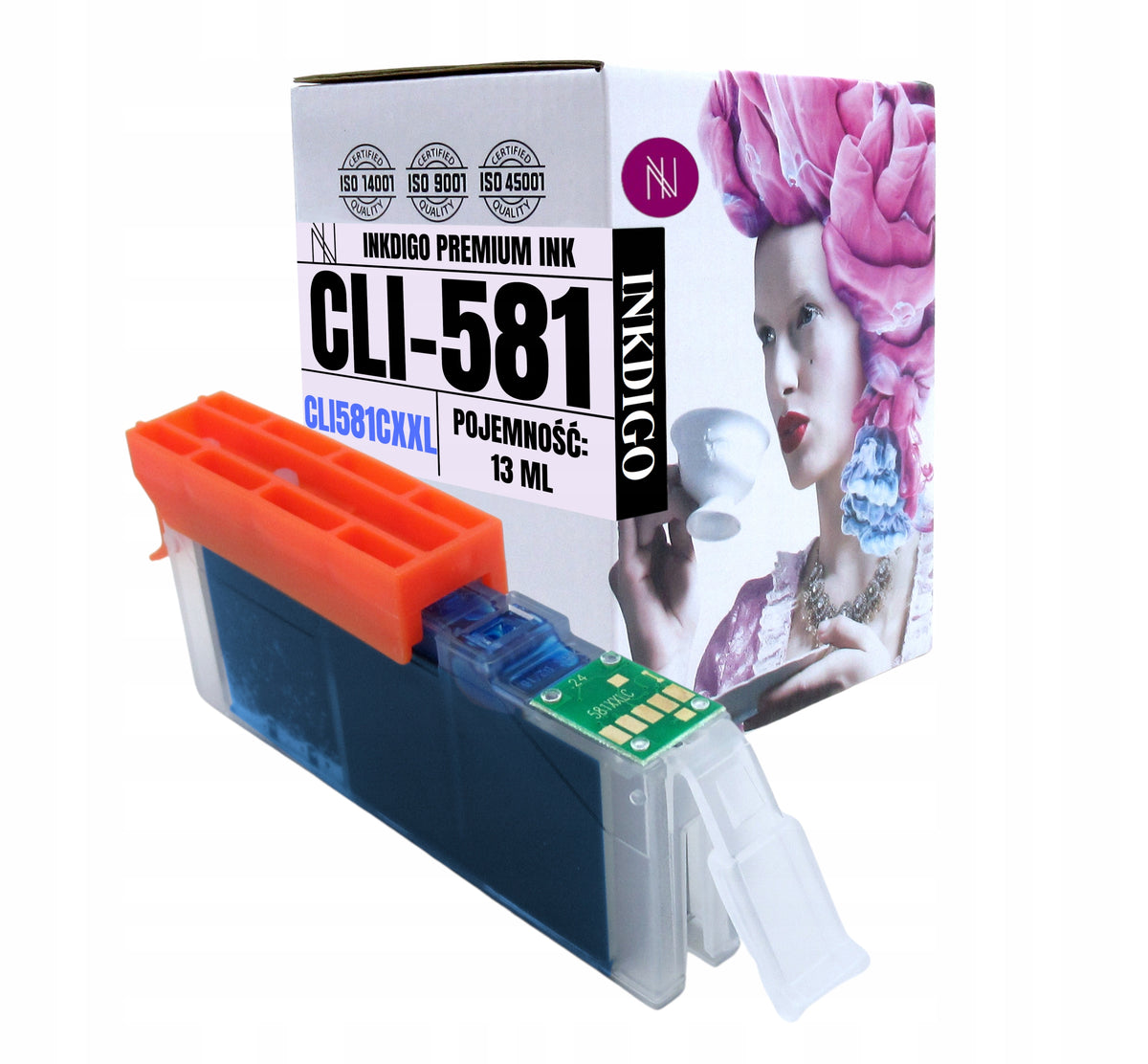 CLI-581C replacement for Canon Pixma TR7520 TR7550