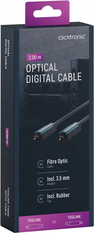 Clicktronic 70368, Toslink, 0.5 m