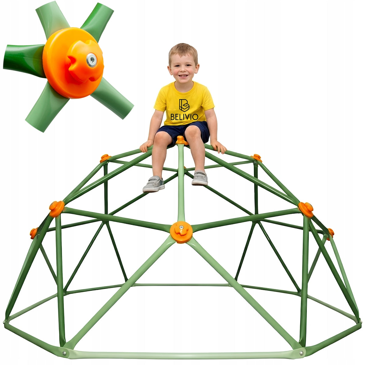 CLIMBING DOME FOR CHILDREN LADDER SOLID STRONG 1,8M 6FT SQUARE TOYS
