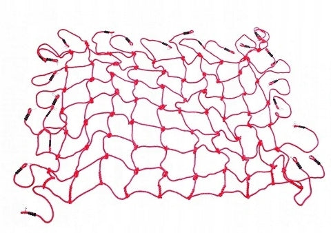CLIMBING NET 200x300 SQUARE TOYS RED