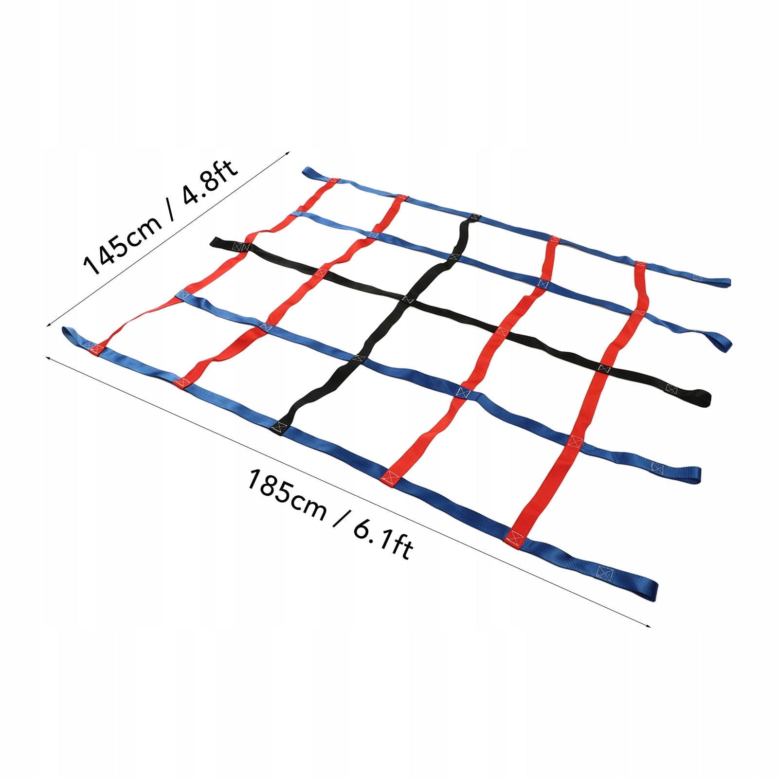 CLIMBING NET FOR SQUARES TOYS 185X145CM Product weight with unit packaging 1 kg