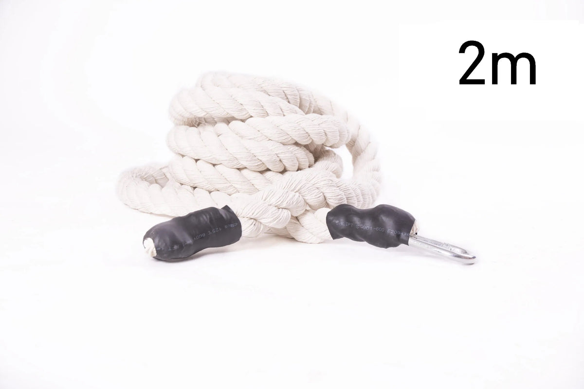 CLIMBING ROPE FOR CLIMBING TRAINING CROSSFIT 2M COTTON
