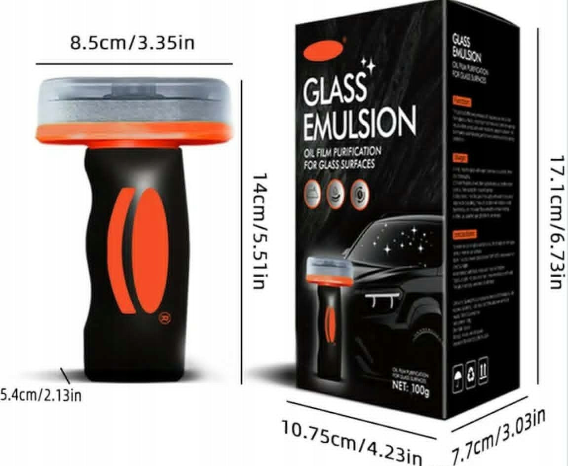 CLINER GLASS EMULSION INVISIBLE WIPER 100 G WINDOW CLEANING FILM Packaging status original