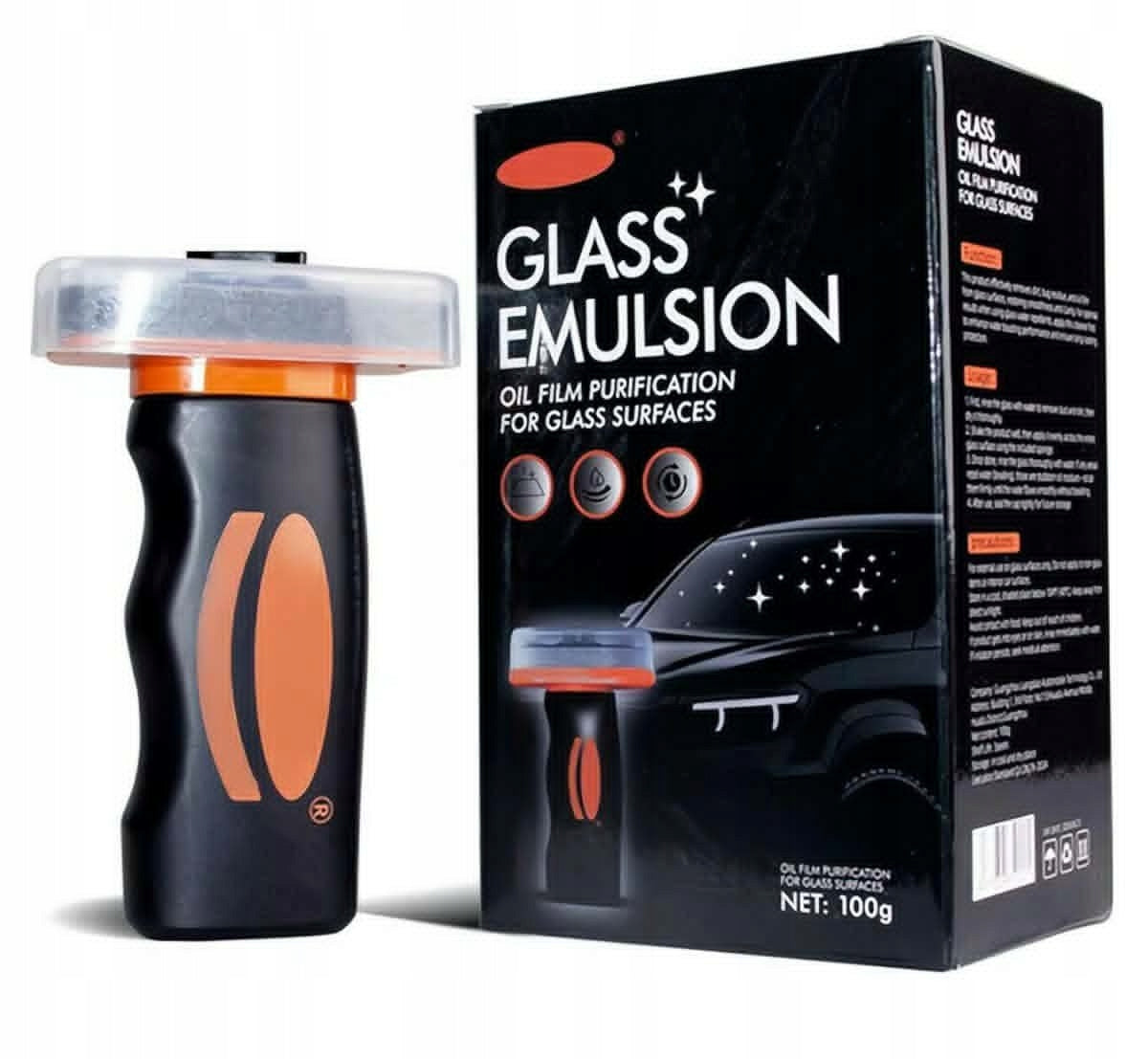 CLINER GLASS EMULSION INVISIBLE WIPER 100 G WINDOW CLEANING FILM