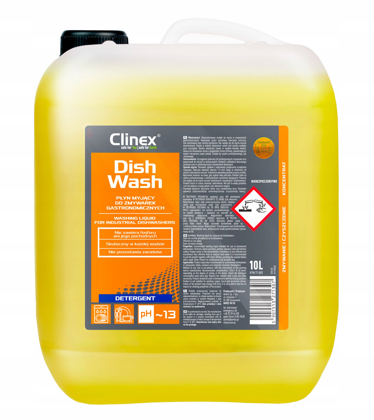 CLINEX DISHWASH 10L dishwasher safe