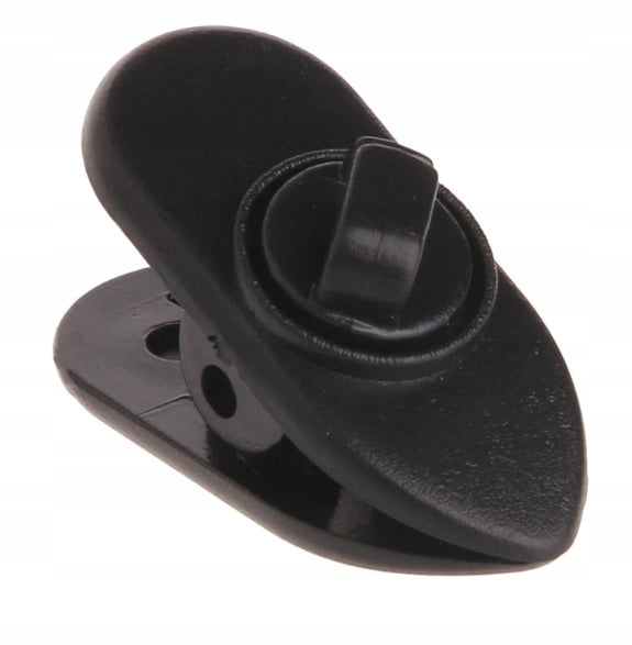 CLIP HEADPHONE HOLDER, BLACK FROG