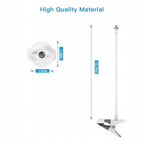 CLIP HOLDER COMPATIBLE WITH IMOU 2K 3MP SECURITY CAMERA FOR MOUNTING Packaging status original