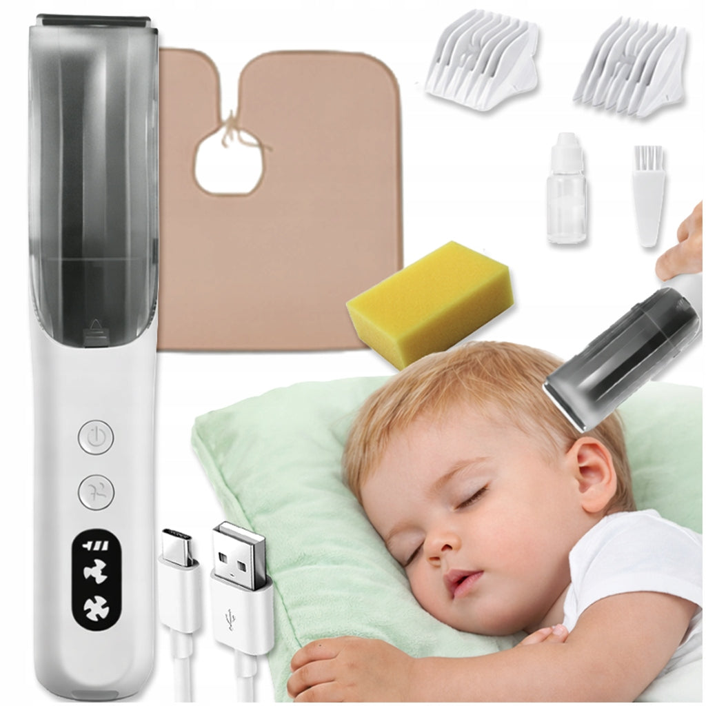CLIPPER CUTTING HAIR SHAVING FOR CHILDREN QUIET SAFE