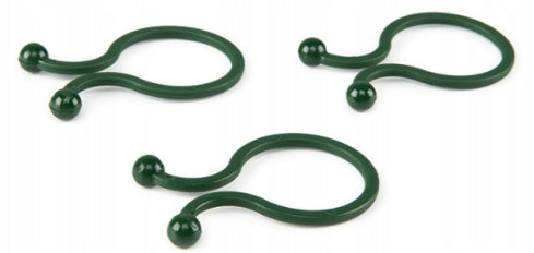 CLIPS CLASPS FOR FIXING TOMATO STEM PLANTS GREEN 50 PIECES Packaging status original