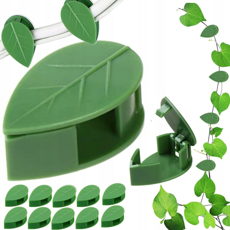 CLIPS FOR FIXING PLANTS CLAMPS, 10 pcs, SELF-ADHESIVE CLIMBING