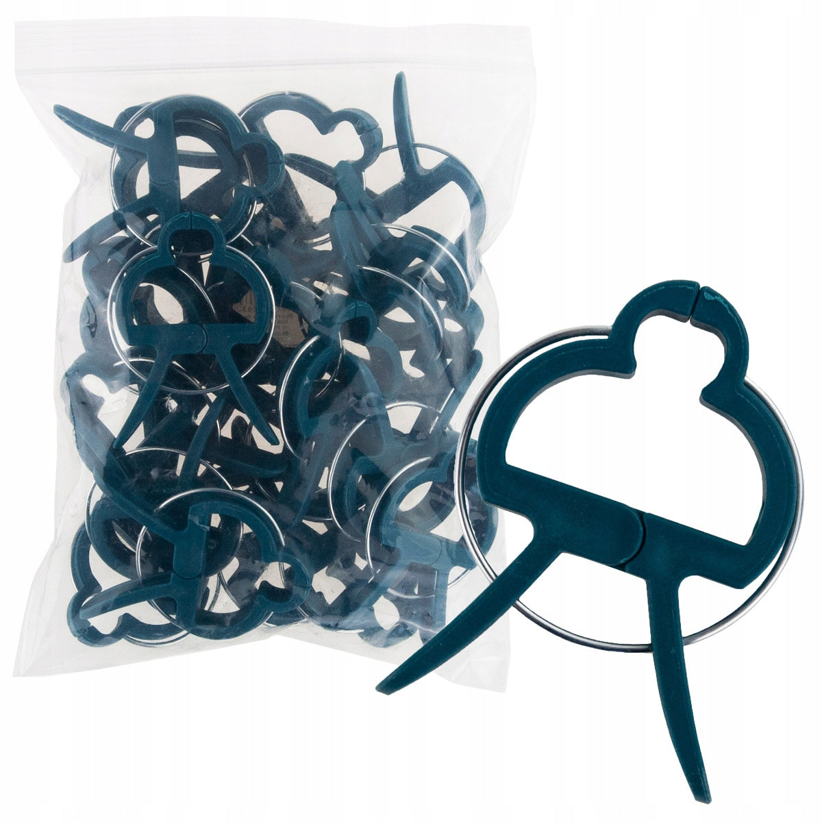 CLIPS FOR FIXING SHOOT STEM PLANTS GARDEN PAPER CLIPS 20PCS/KPL Packaging status original