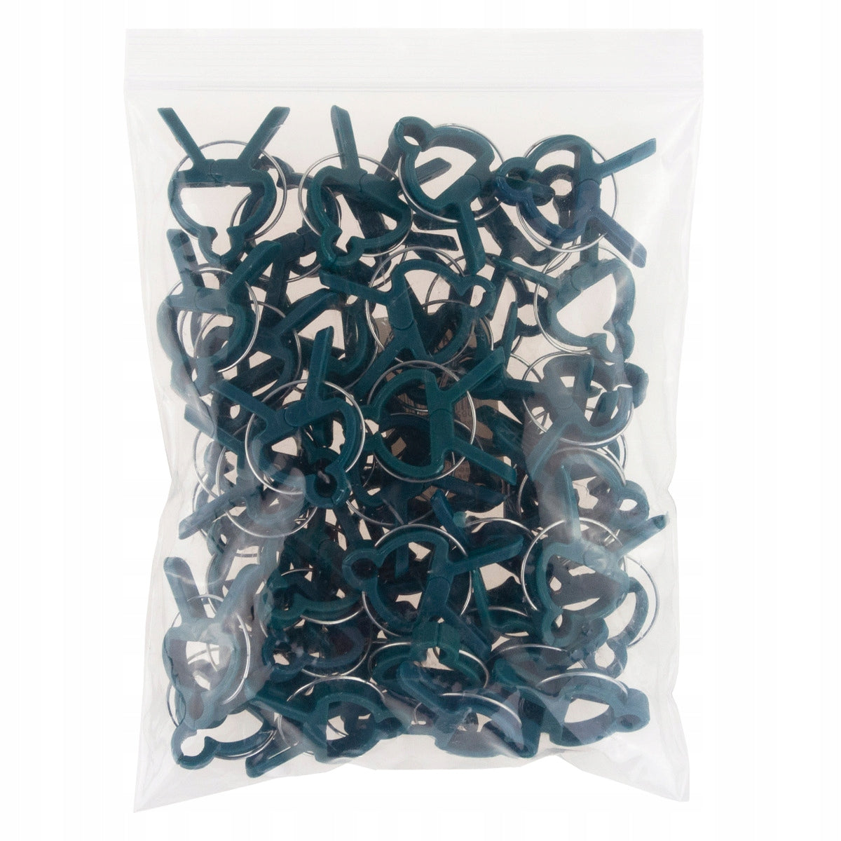 CLIPS FOR FIXING SHOOT STEM PLANTS GARDEN PAPER CLIPS 50PCS/KPL Packaging status original