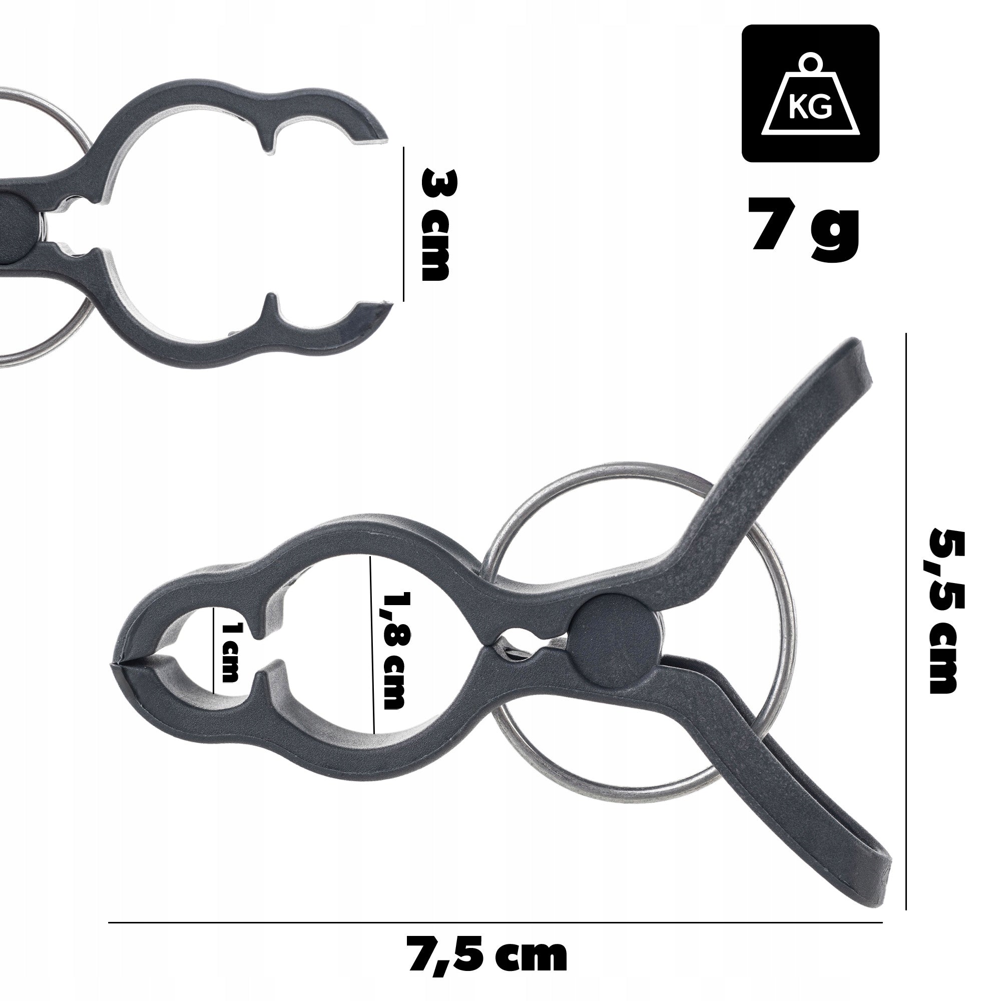CLIPS FOR TOMATO PLANTS SHOTS BEAN STEM CLIPS CLIP 10pcs EAN (GTIN) 5906638303740