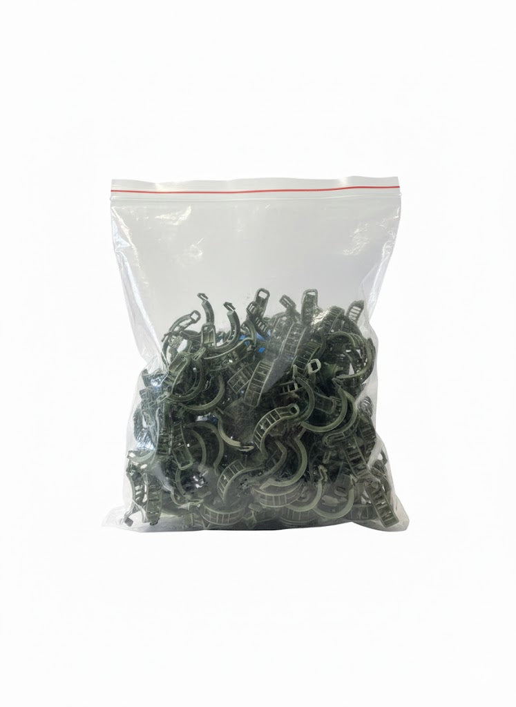 CLIPS FOR TOMATOES PLANTS CLASPS CLIP HOLDER FOR STEMS OF SHOOTS 100 PIECES Number of pieces 100 pcs