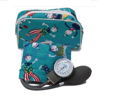 CLOCK BLOOD PRESSURE MONITOR FOR CHILDREN + 3 CUFFS