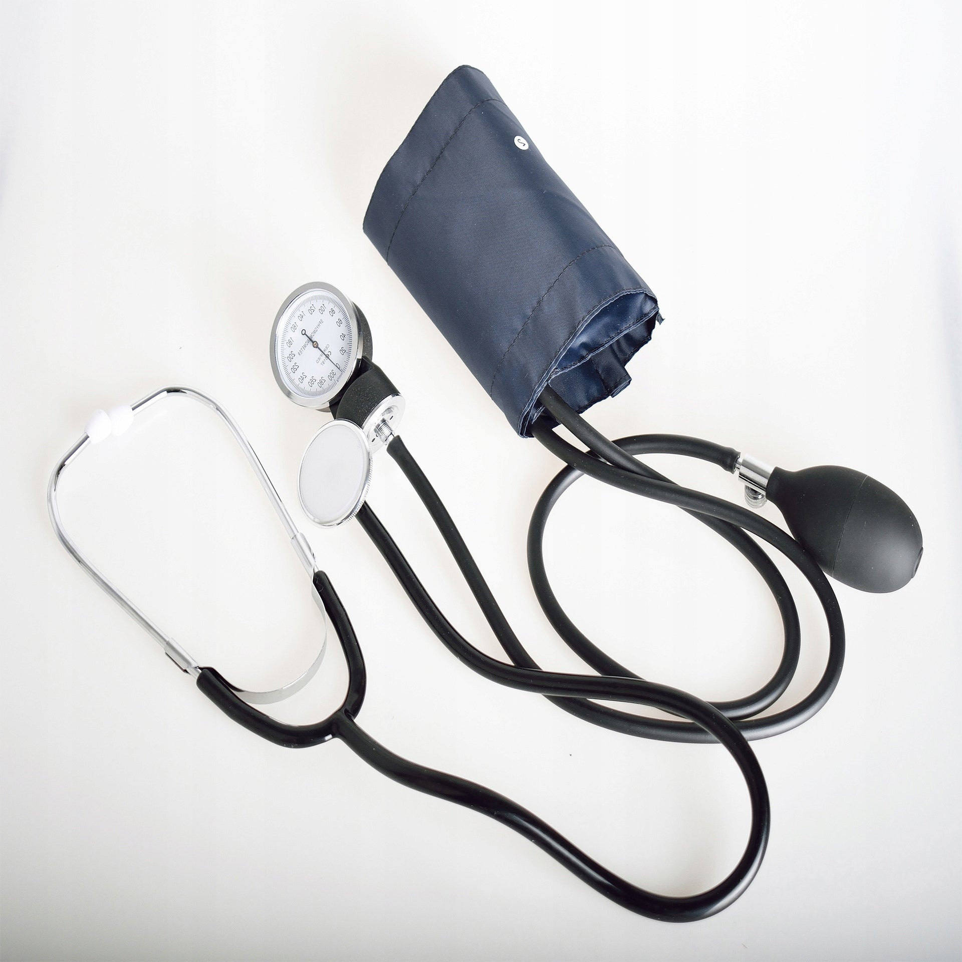 CLOCK BLOOD PRESSURE MONITOR STANDARD + STETHOSCOPE SET DIY