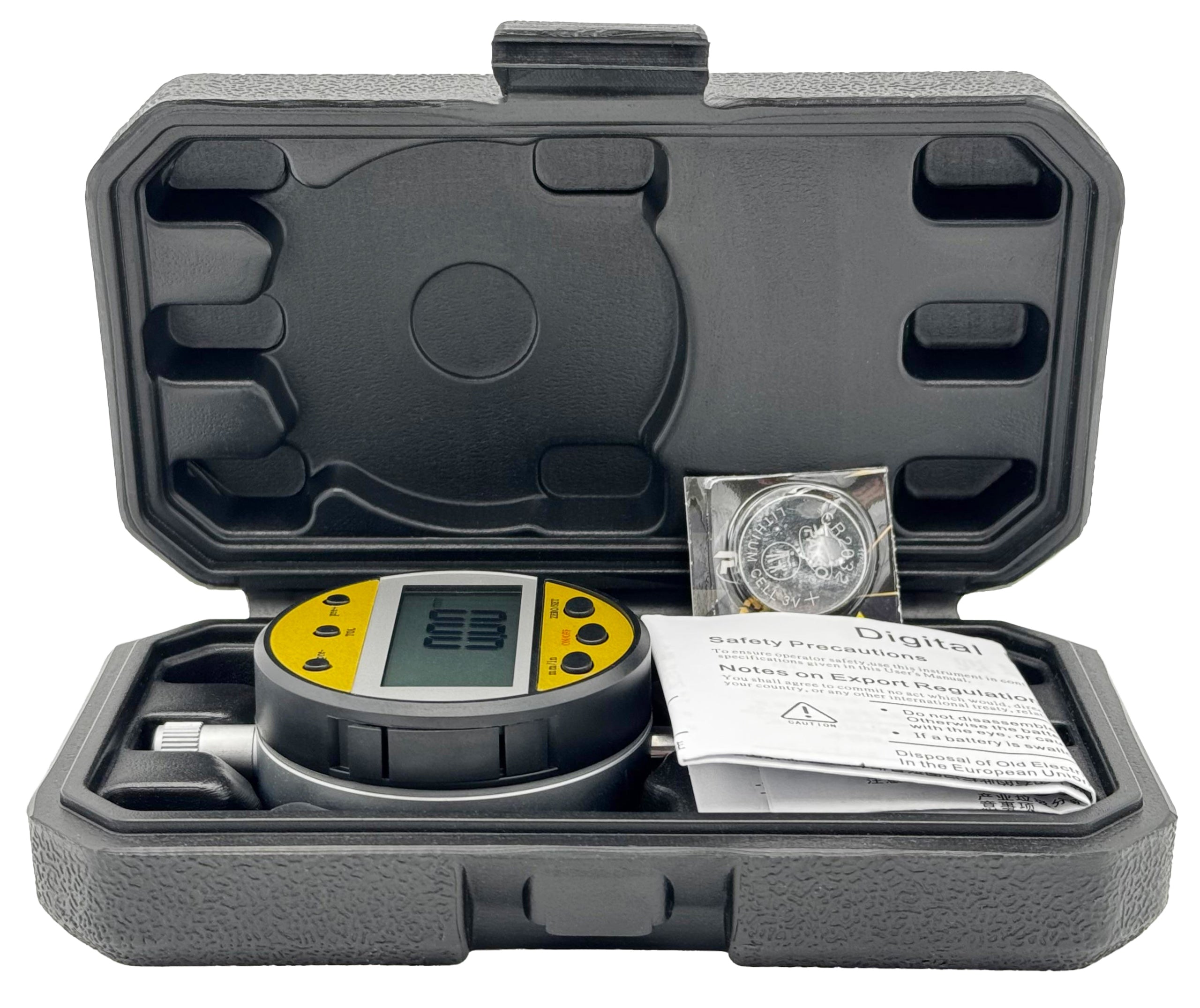 CLOCK SENSOR DIGITAL RANGE 0-25.4mm PER TRIPOD Manufacturer code 5307-25