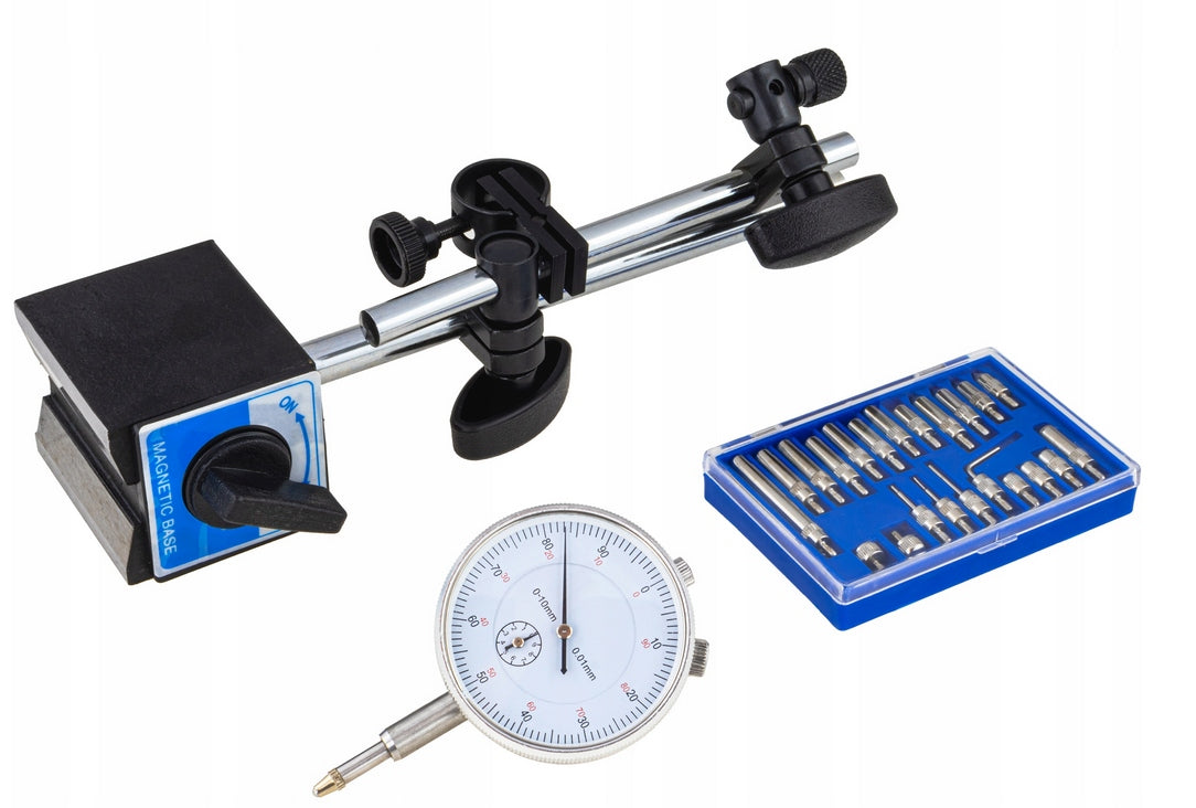 CLOCK SENSOR TRIPOD FOR CHECKING THE BEATING OF DISCS 0-10MM TIP SET Brand Vorfal