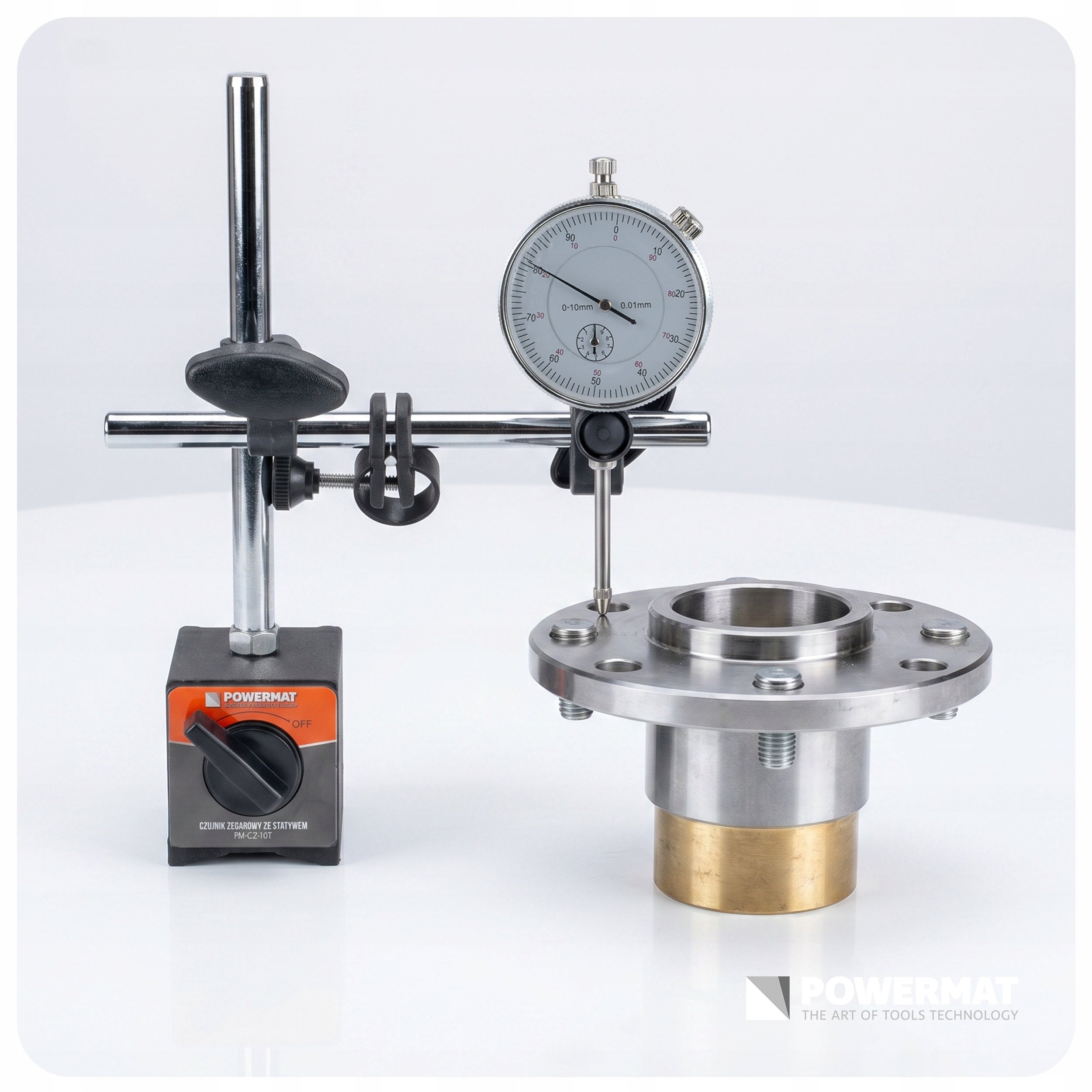 CLOCK SENSOR WITH MAGNETIC TRIPOD 0-10MM 22 TIPS MEASUREMENT OF BEATING Product weight with unit packaging 2.05 kg