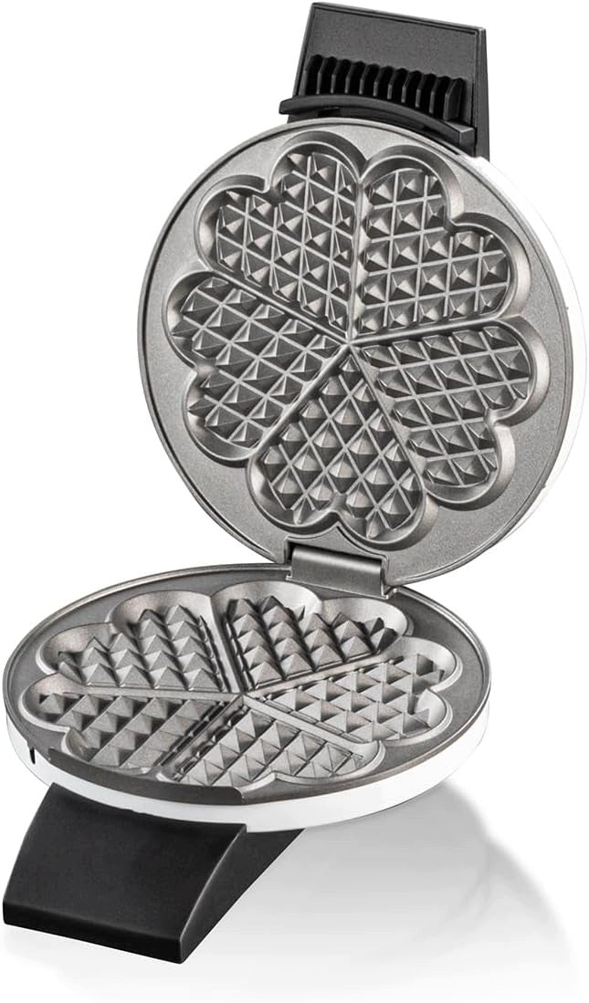 CLOER 1621 WAFFLE MAKER FOR HEART SHAPED WAFFLES 930W REGULATION Brand Cloer