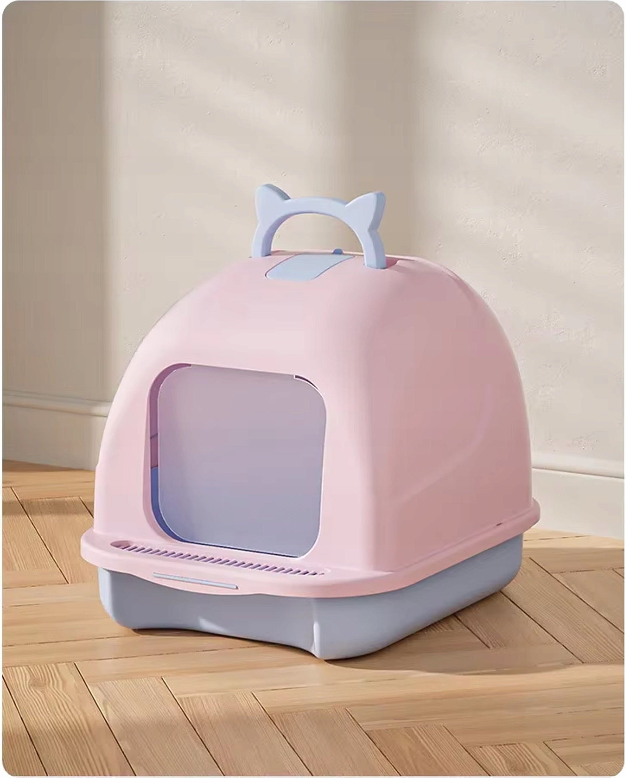 CLOSED CAT LITTER BOX with filter and spatula Manufacturer code GLOBANI-KDK-11