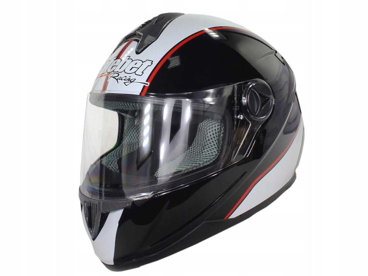 CLOSED HELMET SAFEBET HF-122 BLACK Q66 M