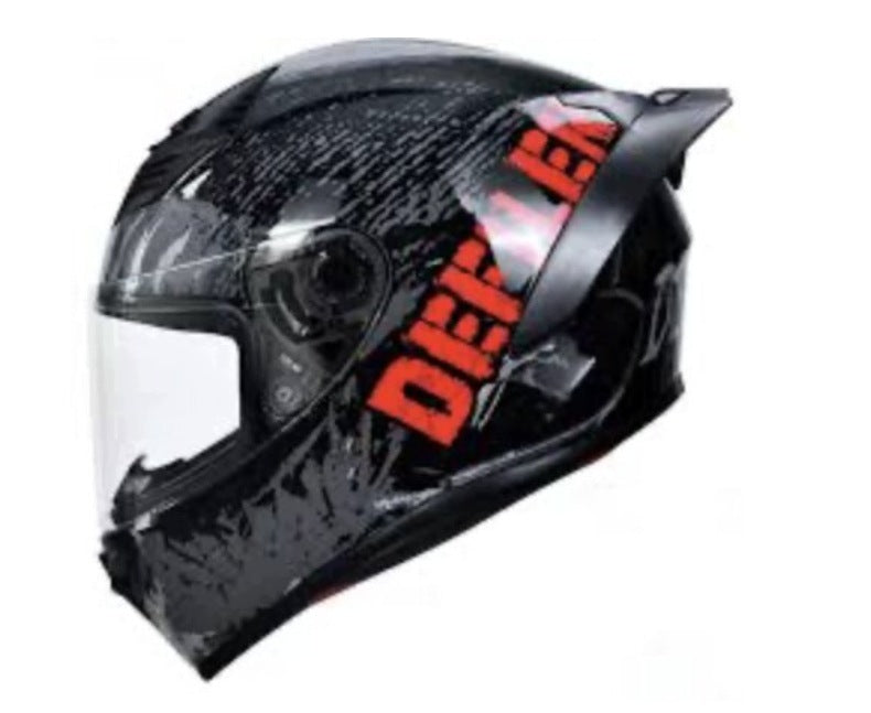 CLOSED MOTORCYCLE HELMET WITH VISOR SIZE M Packaging status original