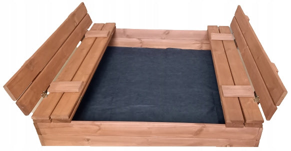CLOSED WOODEN SANDBOX PRESSURE IMPREGNATED 120X120CM EAN (GTIN) 4059684491372
