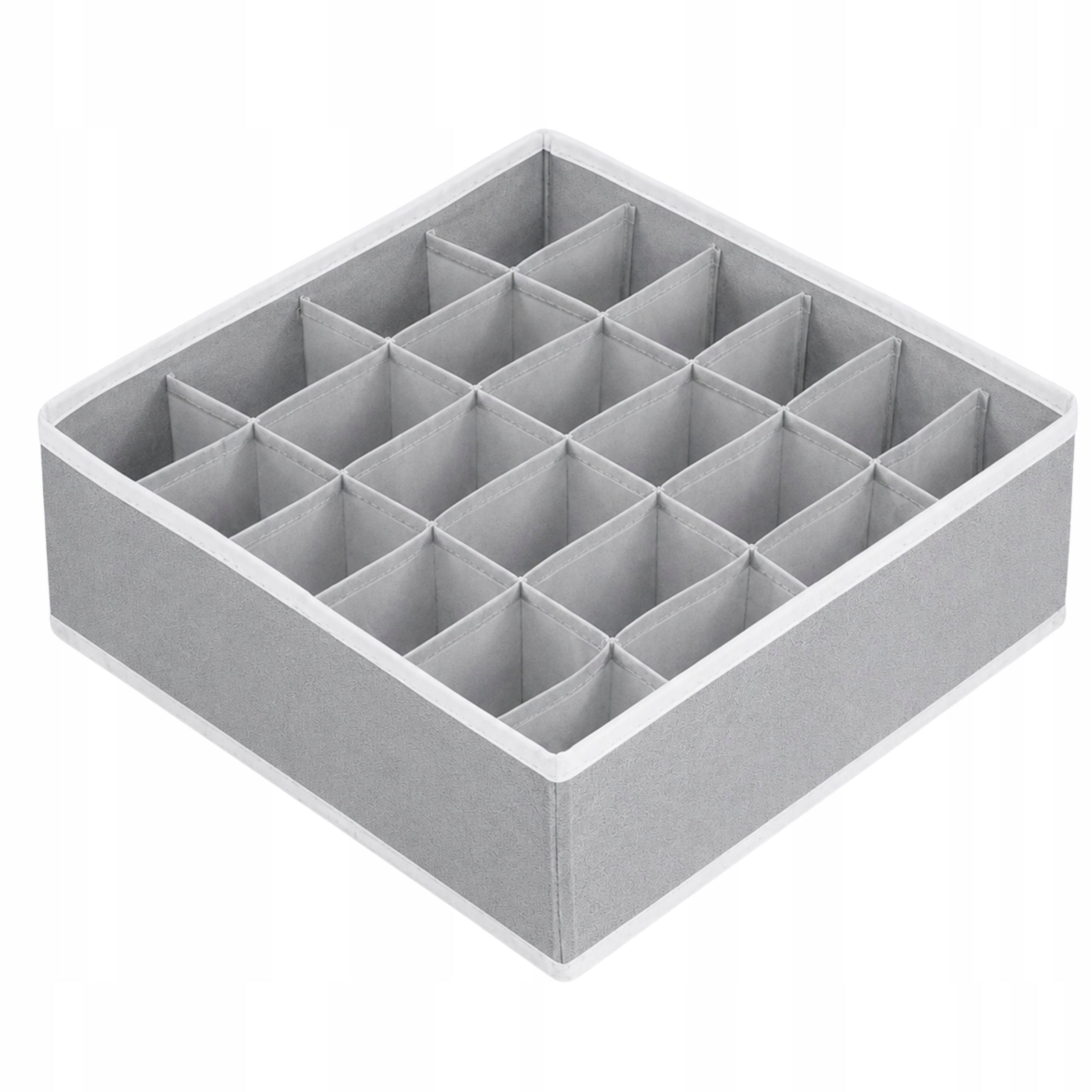 CLOSET ORGANIZER SOCK DRAWERS UNDERWEAR FOLDING 24 COMPARTMENTS Packaging status original