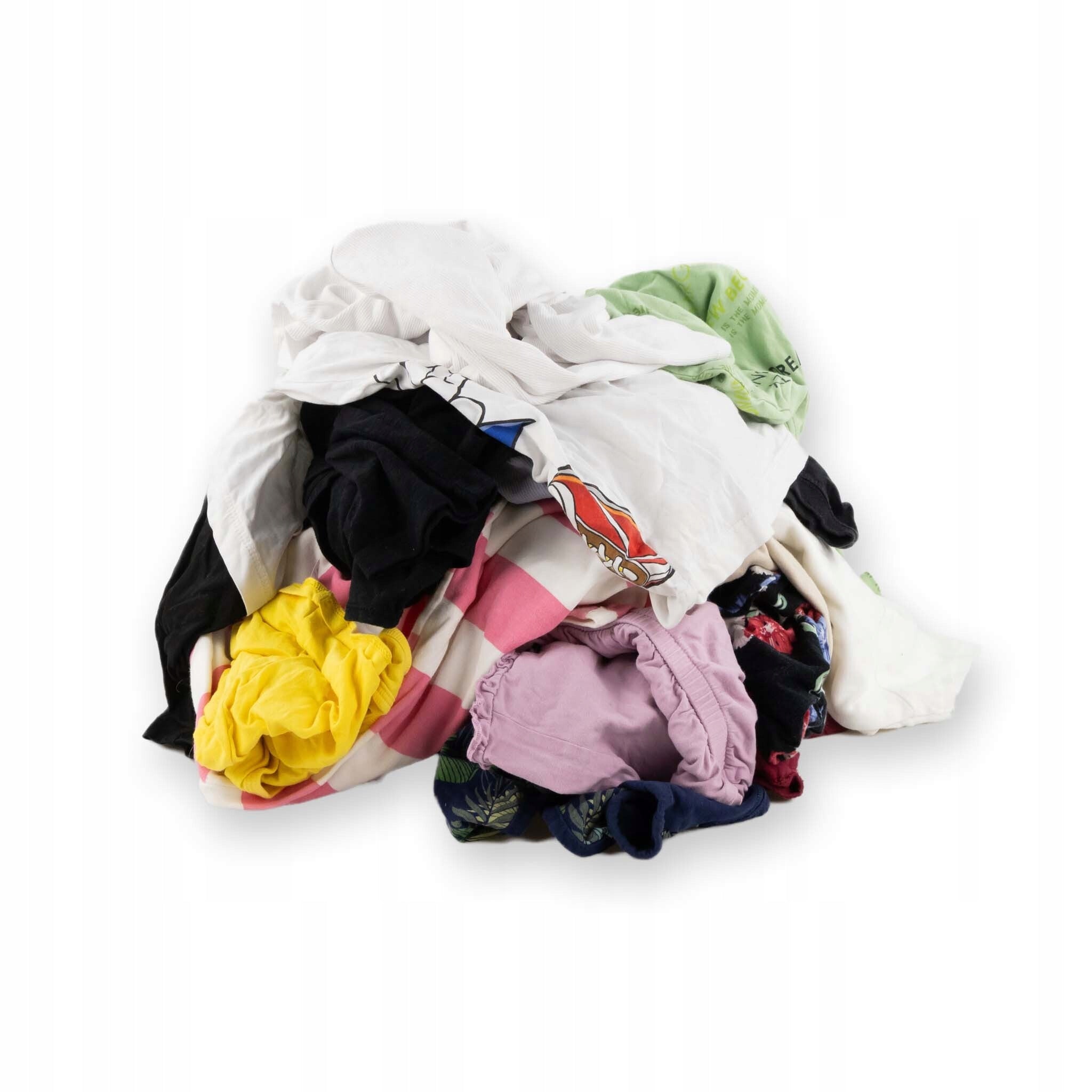CLOTH CLEANER COTTON INDUSTRIAL MATERIAL WORKSHOP COLORFUL 10KG Packaging status original